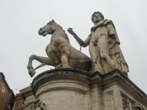 Ancient statue of Pollux
